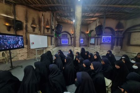 بازدید فرزندان طلاب المصطفی از نمایشگاه سوگواره حدیث غربت