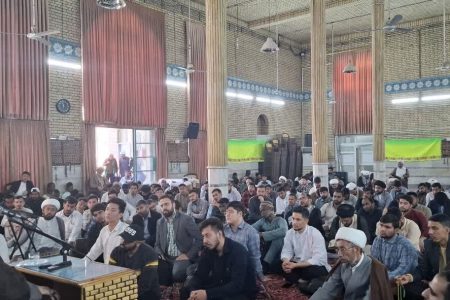 درس اخلاق آیت الله توکل در مجتمع عالی فقه