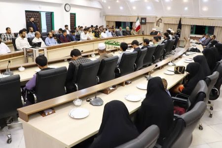 نشست صمیمانه ریاست نمایندگی گلستان با دانش پژوهان مقطع دکتری