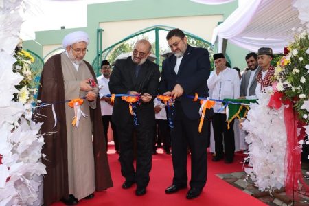 افتتاح ساختمان جدید حوزه علمیه قرآنی المصطفی در اندونزی