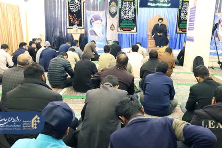 مراسم سوگواری ایام فاطمیه در نمایندگی خراسان