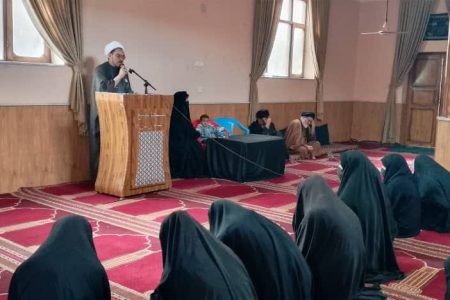 مراسم سوگواری ایام فاطمیه در نمایندگی افغانستان