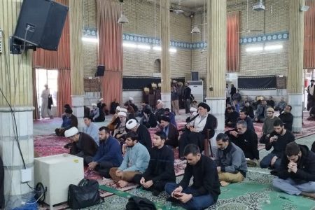 مراسم سوگواری فاطمیه در مجتمع آموزش عالی فقه