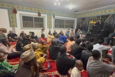 آیین شهادت حضرت زهرا سلام الله علیها در نمایندگی کامرون