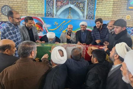 میزبانی مدرسه مبارکه حجتیه از شهید گمنام