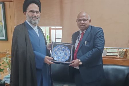 دیدار روسای نمایندگی جامعةالمصطفی و دانشگاه همدرد هندوستان