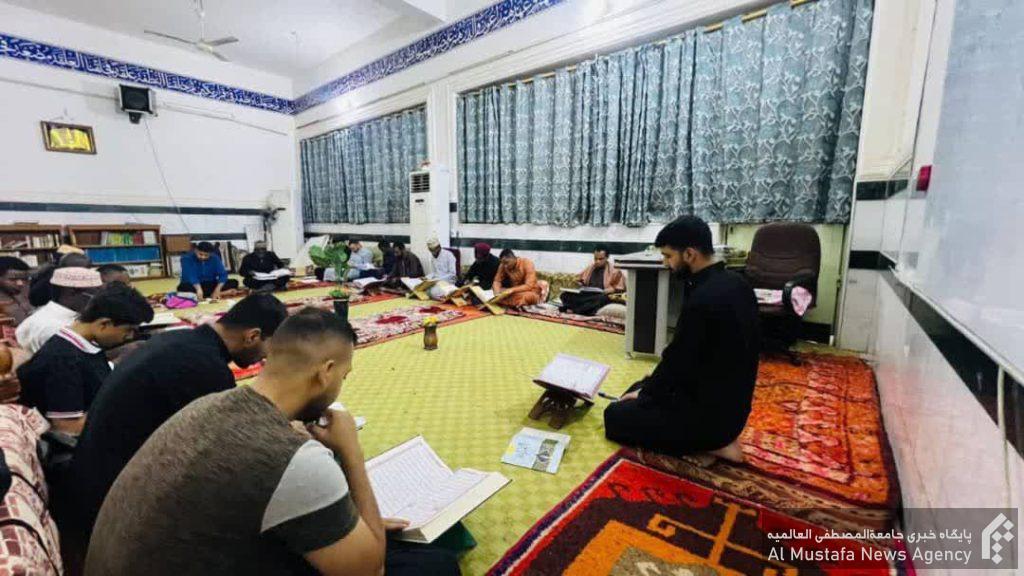 جلسه‌ای قرآنی نمایندگی عراق