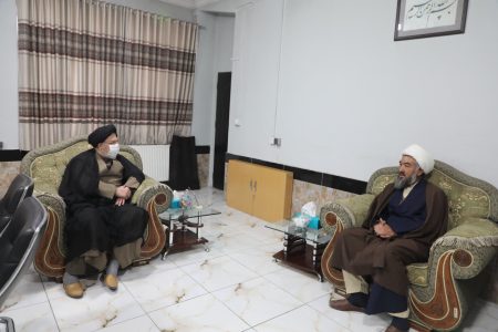 دیدار موسس مدرسه علمیه جامعة الهدی ولایت کابل با رئیس نمایندگی افغانستان