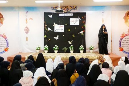 بزرگداشت وفات حضرت ام البنین در مجتمع آموزشی دخترانه توحید