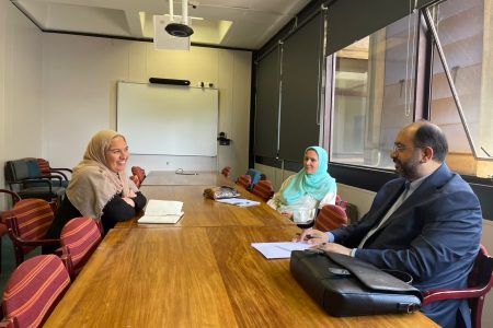 دیدار نماینده المصطفی با رئیس دانشکده ادیان دانشگاه ژوهانسبورگ