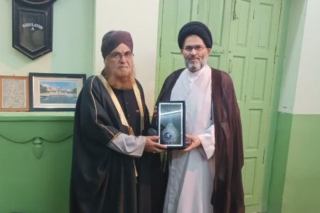 دیدار رئیس جامعه المصطفی هندوستان با مفتی اعظم دهلی