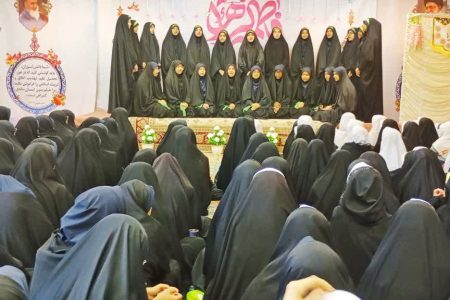 مراسم میلاد حضرت زهرا و روز مادر در مجتمع بین المللی دخترانه توحید