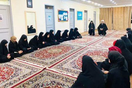 سلسله نشست های فرهنگی، تربیتی در مدرسه عالی خواهران نمایندگی گلستان
