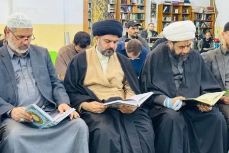 بازدید مسئولان حوزۀ امام هادی(ع) از حرم سلمان محمدی