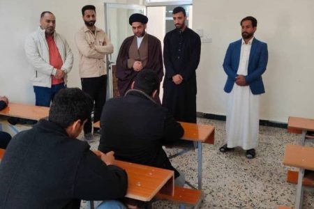 دانش آموزان نابینا در کاظمین، استعدادهای قرآنی و ادبی خود را شکوفا کردند