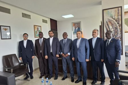 بازدید نماینده المصطفی از دانشگاه فلیکس هوفوئه بوانی ساحل عاج