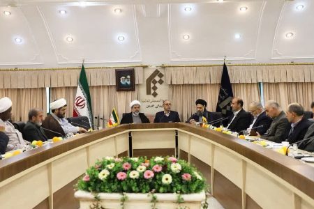 نشست هیئت رئیسه دانشگاه علوم کشاورزی و منابع طبیعی گلستان با نمایندگی المصطفی