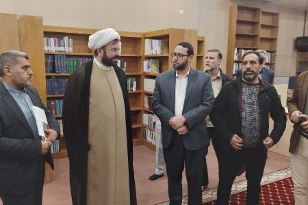 افتتاح مخزن کتابخانه و قرائت خانه جدید مرکز آموزش زبان فارسی المهدی