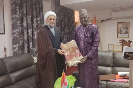 دیدار نماینده المصطفی با وزیر علوم نیجر