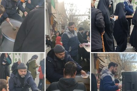 برپایی ایستگاه صلواتی در مجتمع آموزش عالی فقه