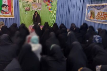 جشن میلاد امام علی(ع) در آموزشگاه حضرت فاطمه(س)