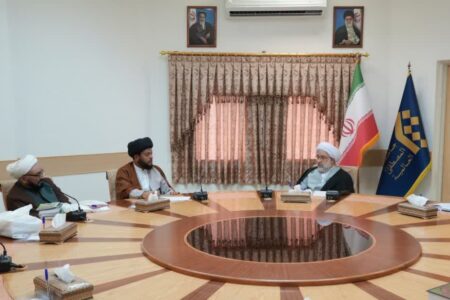 دیدار جمعی از مدیران حوزه علمیه پاکستان با رئیس المصطفی