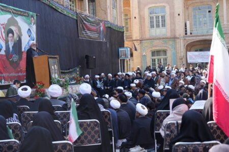 تجمع بزرگ و راهپیمایی المصطفائیان در سوگ رهبر شهید