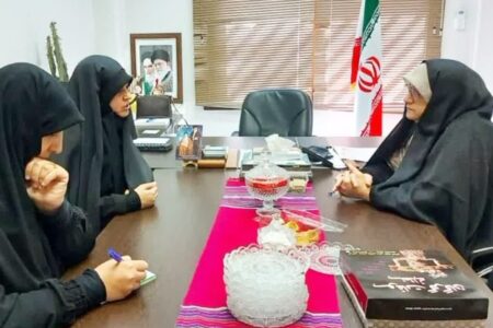 دیدار رئیس مدرسه عالی خواهران با مدیرکل امور زنان و خانواده استانداری گلستان