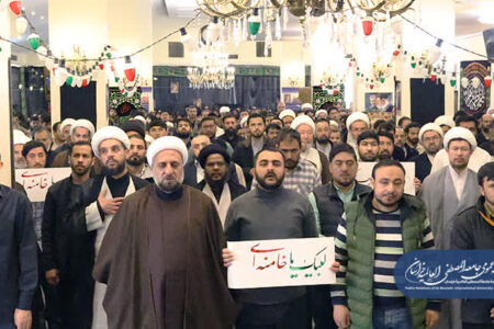 مراسم اربعین شهادت قائد عظیم الشأن و بیعت با ولایت در خراسان