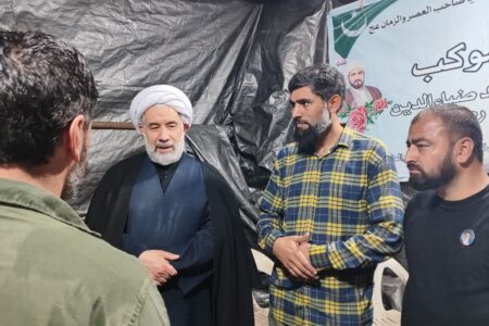 بازدید رئیس المصطفی از مواکب طلاب بین الملل