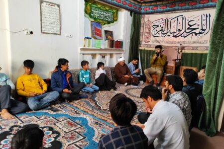 مراسم استغاثه هفتگی تشکل فرهنگی أصحاب کساء(ع)