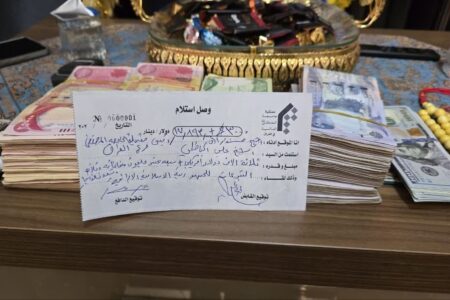 تحویل نخستین مرحله از کمک‌های مردمی عراق به نمایندگی المصطفی