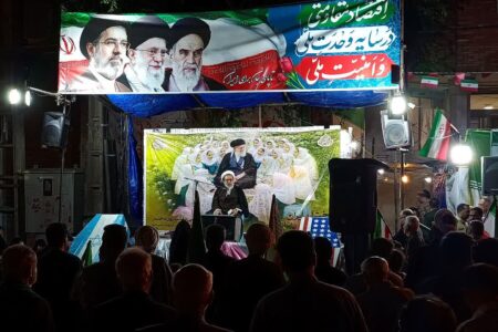 حضور معاون امور پارلمانی المصطفی در اجتماعات مردمی