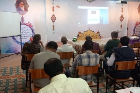 کارگاه علمی تدریس مجازی در آموزشگاه توحید