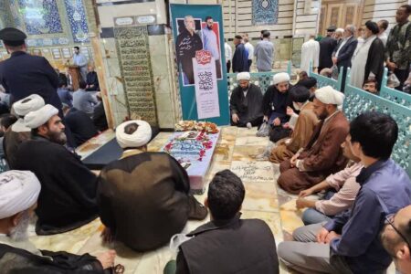 تکریم و بزرگداشت روز معلم بر سر مزار استاد شهید آیه‌الله مطهری
