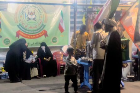 فعالیت موکب تشکل انصار المنتظر طلاب اوگاندا در قم