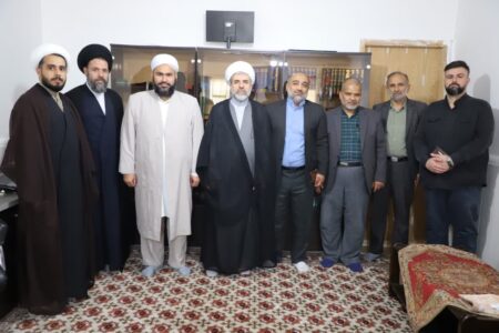 دیدار رئیس نمایندگی گلستان با علمای اهل سنت به مناسبت عید سعید قربان