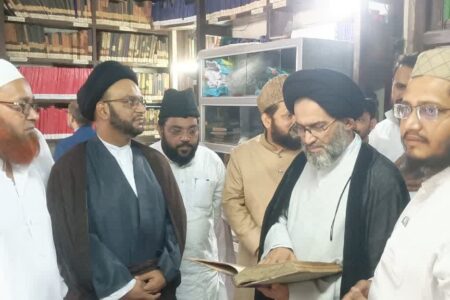 بازدید نماینده المصطفی از مرکز اسلامی دارالعلوم دیوبند هندوستان