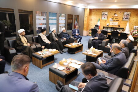 دیدار رئیس جامعةالمصطفی و استاندار گلستان